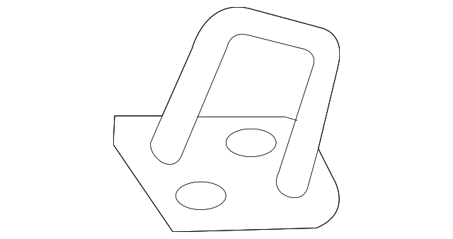 HWK000052PUY Деталь STRIKER, LEFT