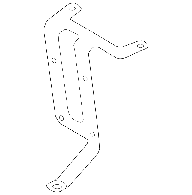 958-573-453-00 Деталь HEAT EXCHANGER BRACKET
