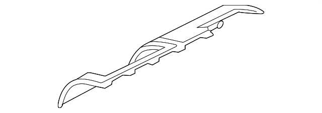 2C6Z-84286C35-AA UPPER TRIM, LEFT