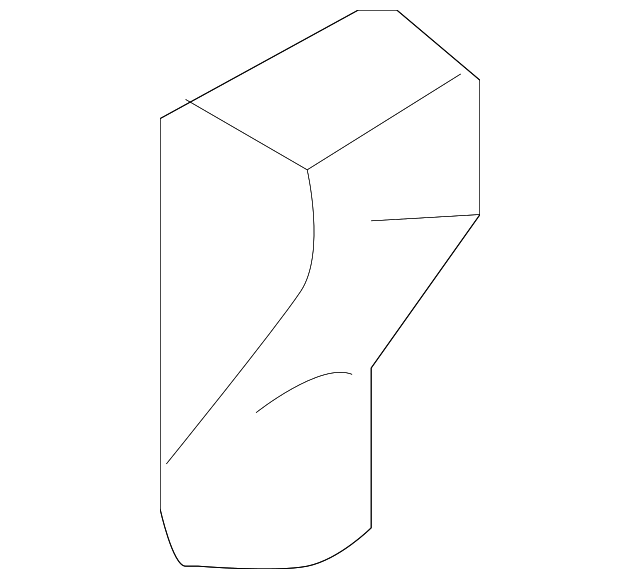 2C6Z84286B29AA HANDLE HOUSING, RIGHT