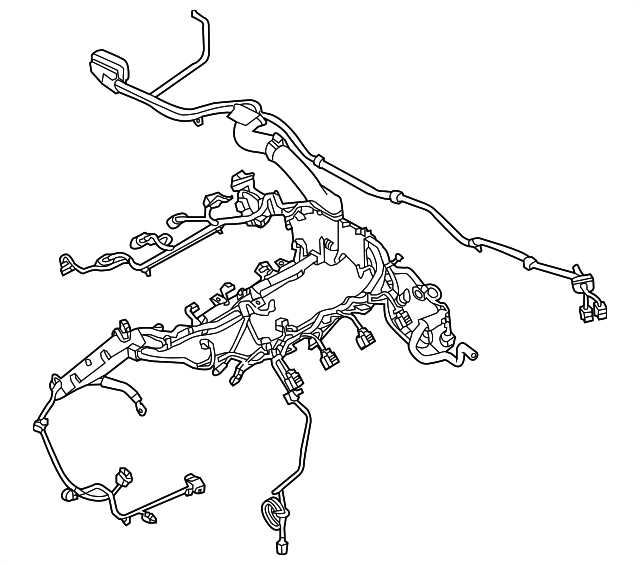 948-607-008-08 Деталь ENGINE HARNESS
