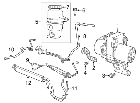 Grand Cherokee PUMP & HOSES