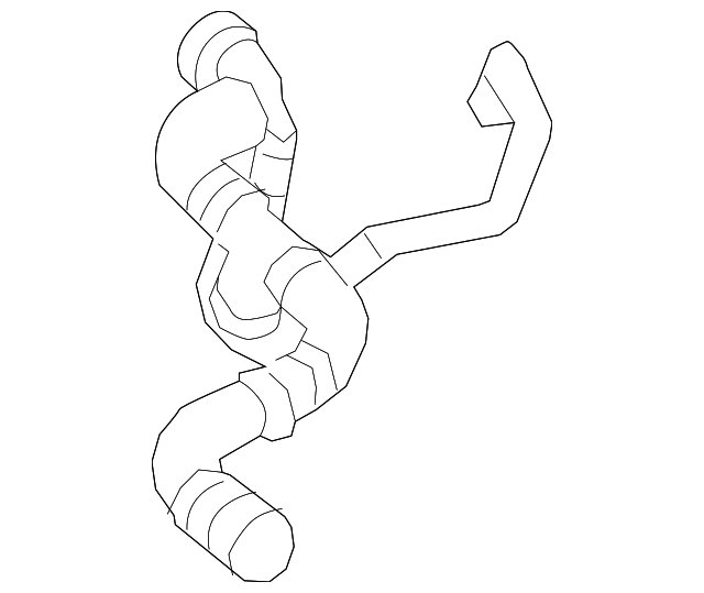LR071043 Деталь UPPER HOSE