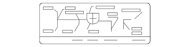 XR833434 Деталь VACUUM DIAGRAM