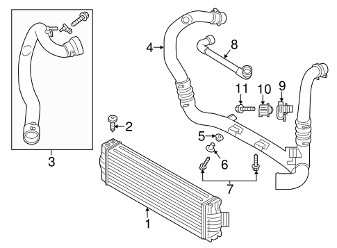 Fuel System/Intercooler for 2015 Ford Transit-350 HD #1