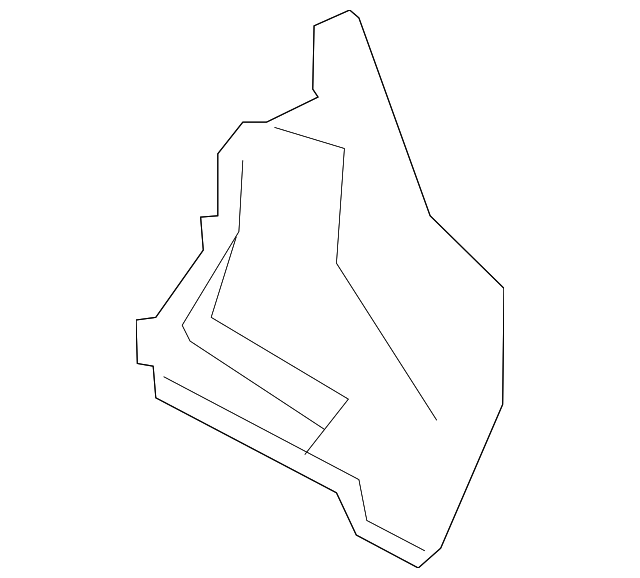 991-572-514-00 Деталь FRONT SHIELD, LEFT