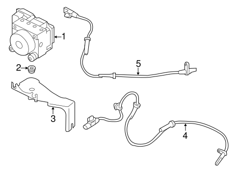 Electrical/ABS Components for 2014 Nissan Versa #1