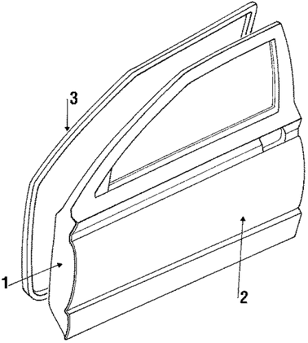 Tracer DOOR & COMPONENTS 2