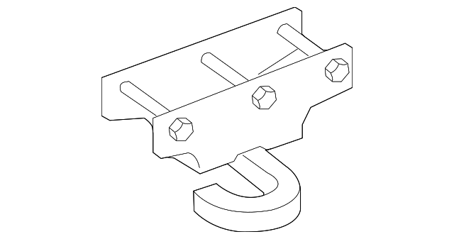 52126106AB TOW HOOK