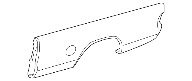 68051439AA Деталь SIDE PANEL, LEFT