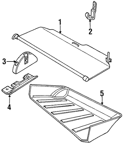 Discovery INTERIOR TRIM - REAR BODY 2