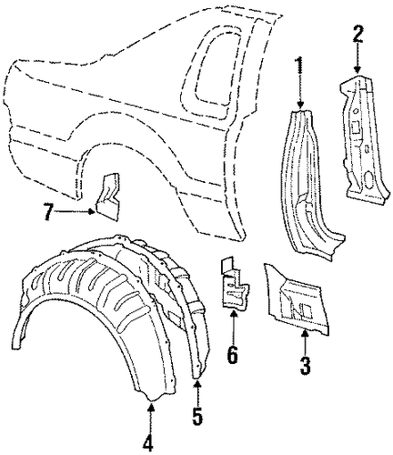 Thunderbird INNER COMPONENTS