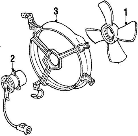 Fan Motor - Honda (19030-PC6-013) Fan Motor - Honda (19030-PC6-013)