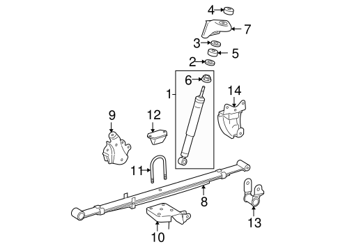 REAR SUSPENSION/REAR SUSPENSION for 2010 Toyota Tacoma #2