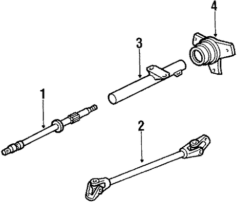 924 STEERING COLUMN & WHEEL