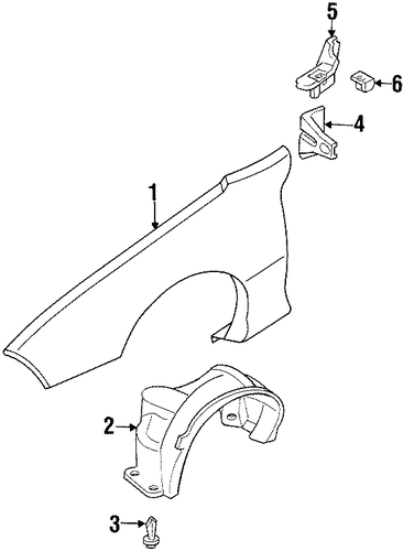 Firebird FENDER & COMPONENTS
