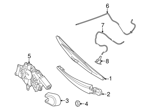 X-Type WIPER & WASHER COMPONENTS 2