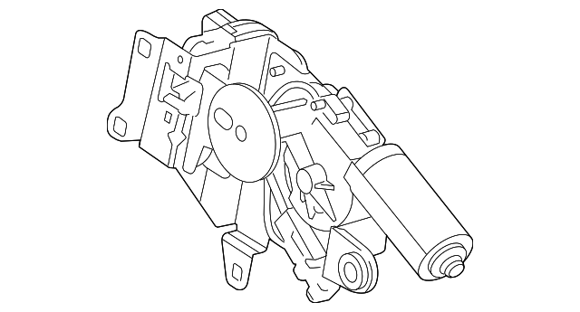C2S42415 Деталь WIPER MOTOR