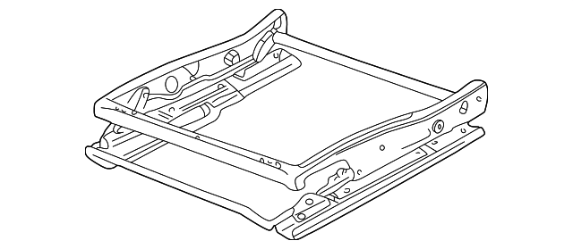 90585034 Деталь SEAT TRACK, LEFT