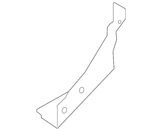 FR3Z-6328059-A Деталь LOWER PANEL, LEFT