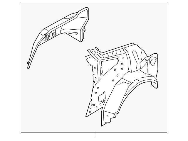 FR3Z-6327790-A Деталь INNER PANEL, RIGHT