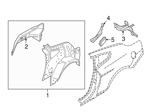 Mustang INNER STRUCTURE