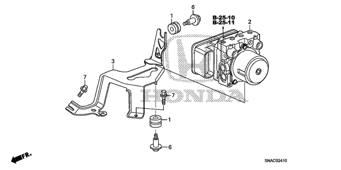 CHASSIS/ABS MODULATOR for 2010 Honda CIVIC SEDAN #1