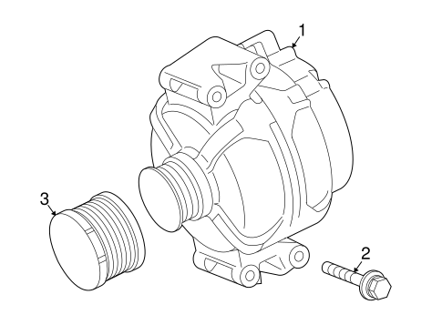 Alternator for 2019 Mercedes-Benz GLC 63 AMG® #0