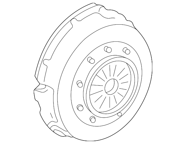 6R3Z-7563-A Деталь PRESSURE PLATE