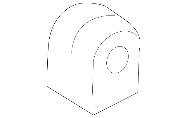 DG9Z-5484-C Деталь STABILIZER BAR BUSHING, LEFT