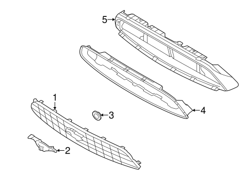 Mustang GRILLE & COMPONENTS 3