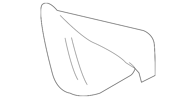 30814992 Деталь CORNER COVER, RIGHT