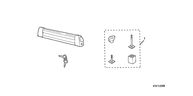 ACCESSORIES/SKI ATTACHMENT for 2003 Honda ACCORD SEDAN #1