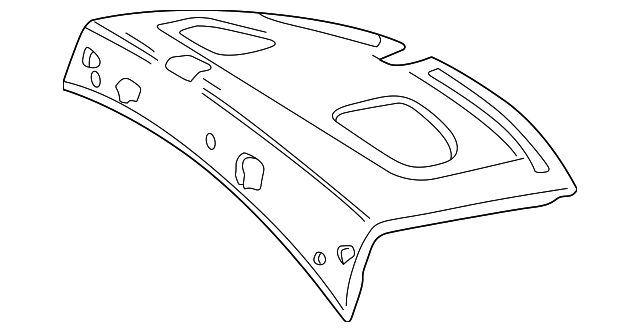 5T5Z-5446668-AAA Деталь PACKAGE TRAY
