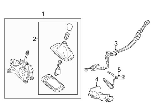 Fiesta SHIFTER HOUSING 2