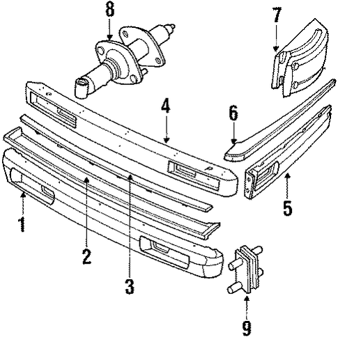 XJ12 REAR BUMPER