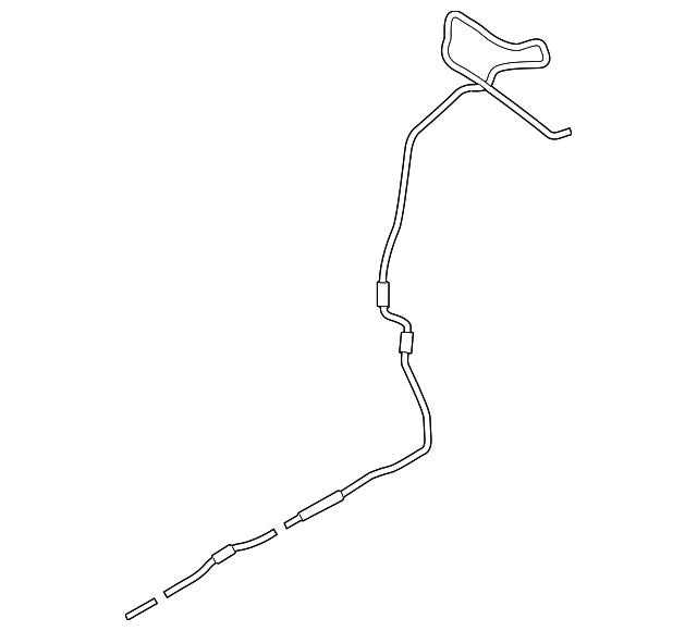 970-358-175-05 Деталь FRONT PRESS TUBE, LEFT