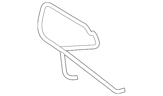 970-358-181-04 Деталь REAR PRESS TUBE, RIGHT