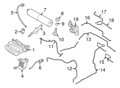 Panamera RIDE CONTROL COMPONENTS
