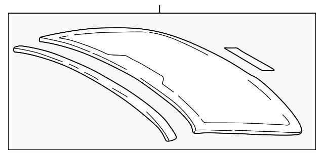 30674390 Деталь BACK GLASS