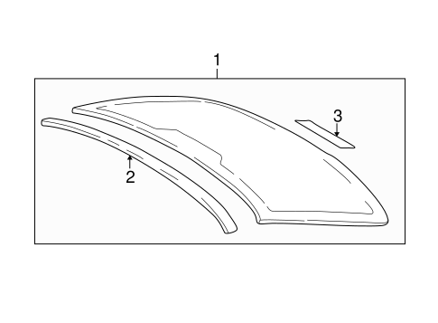 S80 GLASS & HARDWARE - BACK