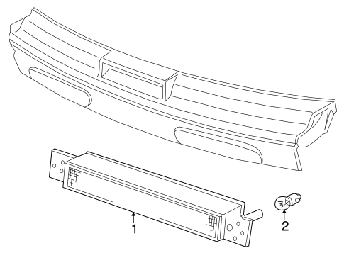 Range Rover HIGH MOUNT LAMPS