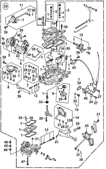 ENGINE/CARBURETOR (2) for 1980 Honda ACCORD HATCHBACK #1