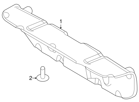Body/Interior Trim - Trunk for 2010 Ford Focus #1