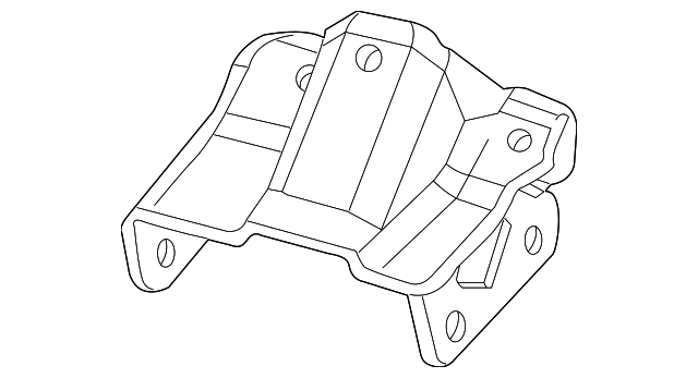 15732463 Деталь MOUNT BRACKET, LEFT