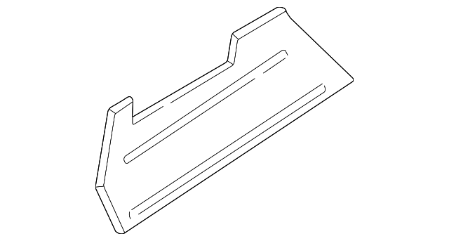 9192633 CONSOLE INSULATION