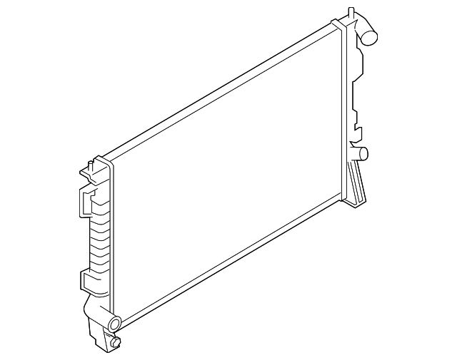 8A8Z-8005-A Деталь RADIATOR