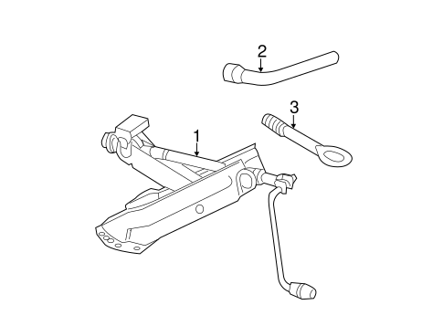 Jack & Components for 2015 Mercedes-Benz E 550 #0
