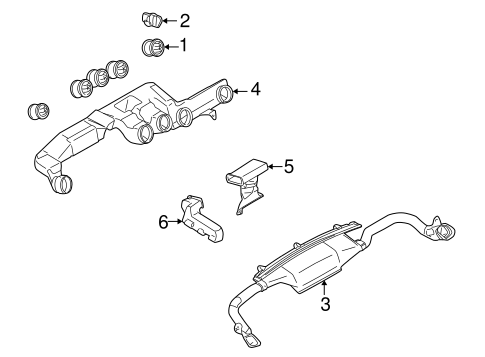 Ducts for 2002 Chrysler Sebring #2