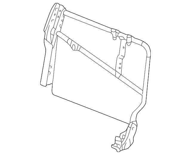 15288859 Деталь SEAT BACK FRAME, LEFT